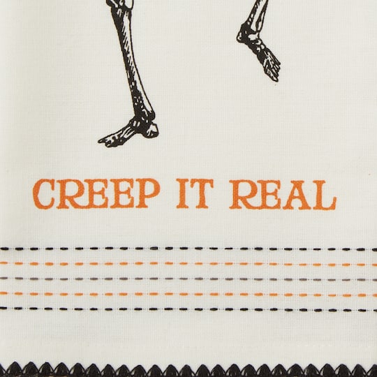 DII® Skeletons Printed Dishtowel Set